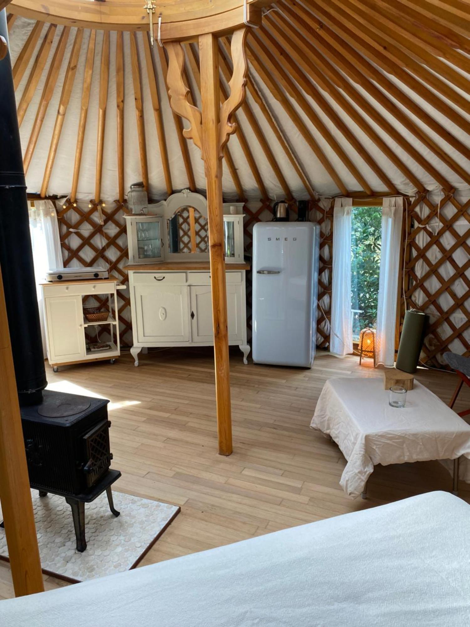Ons Yurt Huisje In Het Bos Hollandsche Rading Kültér fotó