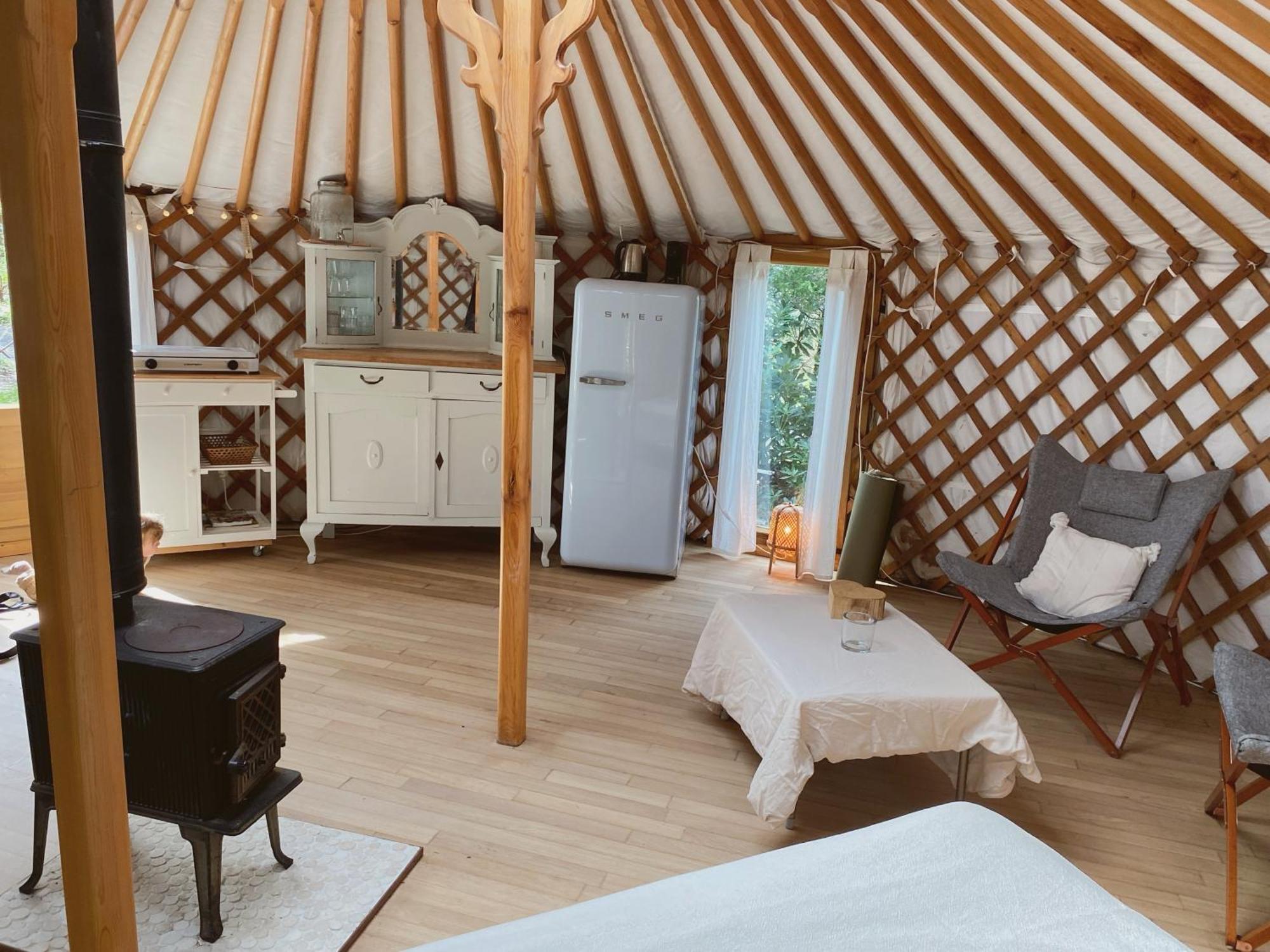 Ons Yurt Huisje In Het Bos Hollandsche Rading Kültér fotó