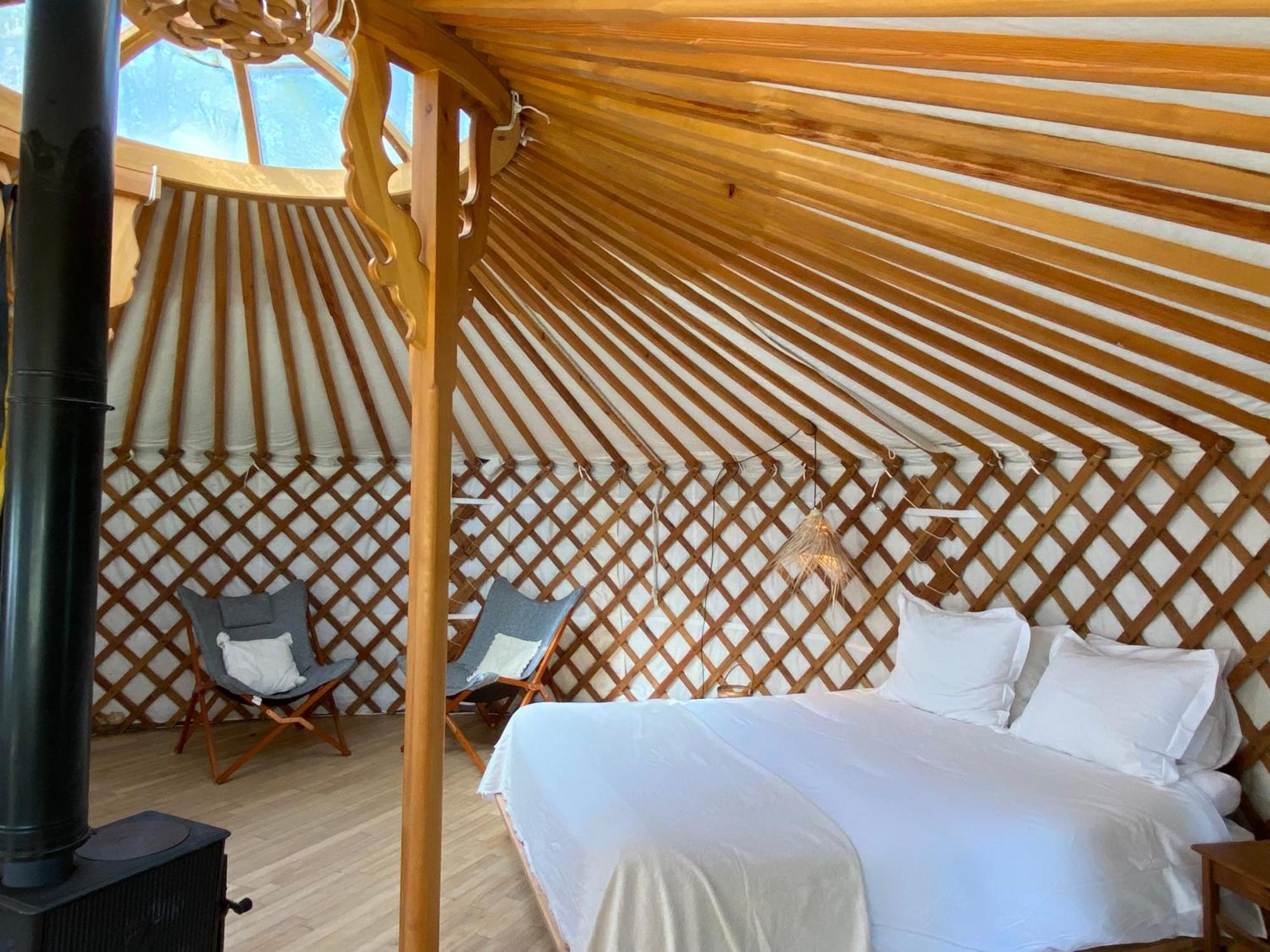 Ons Yurt Huisje In Het Bos Hollandsche Rading Kültér fotó